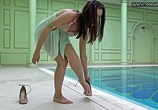 i swam with lizi vogue's tight pussy underwater at the pool