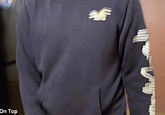 Wild Blonde Slut Deepthroats Monster Black Cock Drains Cum Puts Dude to Sleep Rough