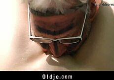 yo lonely grandpa spots young 18+ hottie in forest bends her over for raw fuck