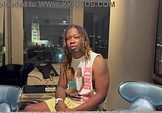 i secretly fucked my best friend's horny ebony slut girlfriend doggystyle till she squirts