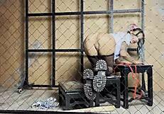 harley quinn monika fox rams baseball bat deep in her fuck holes hard