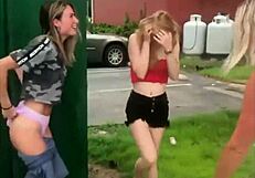 i feel so turned on watching this girl's super wedgie struggles in the sexy compilation