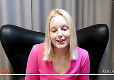 Julia's First Time Anal Rimming With Cum Swallow And Ass Worship