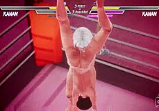 two lesbians clash in intense pussy battle round three