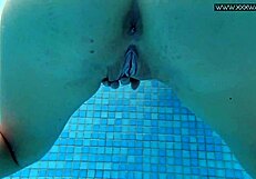 i swam with lizi vogue's tight pussy underwater at the pool
