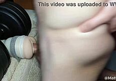 Fucking Cute College Teen's Wet Pussy with Big Cock Dirty Talk