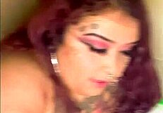 bbw jaidyn venus squirming in ecstasy from bathtub dildo fuck orgasms