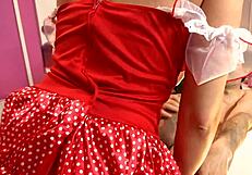 Stacey Saran And Anna Lovato Share Monster Cock With Deepthroat And Cowgirl