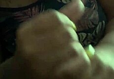 mr's voluptuous ebony lady strokes massive black cock relentlessly