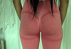 it just happened i railed her yoga pants and creampied that vulnerable pussy