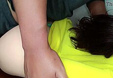 my stepdaughter's perfect asian ass takes first painful brutal anal creampie