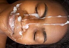 nasty teen licks perfect bubble butt before big black cock facial