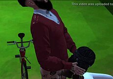 Ebony Teen Throat Fucked Hard by Big Black Cock in Pouring Rain Outside