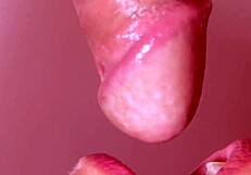 Listen to my hot indian wife swallow cum from huge cock in closeup pov