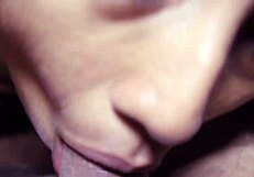 linda mexicana face blasted by thick hot leche cumshot