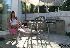 i love getting doggystyled by daddy's monster cock as 19yo amateur