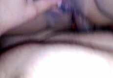 brazilian babe rams huge dildo deep in ass and vagina