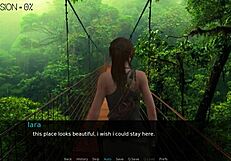 lets play tomb raider with my huge obedient tits