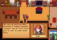 Leah and Abigail Fuck in Group Threesome Stardew Valley Roleplay Part 2