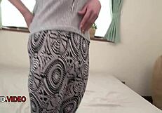 seductive asian slurps sloppy blowjob to pov cum explosion