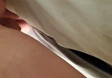 i love watching this lollipop milf ride massive dildos in doggy and reverse cowgirl, stretching her hairy pussy