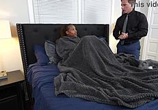 A Hole Emergency! Goddess Royale Rides Muscular Black Cock!