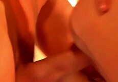 he bends his pretty new blonde girlfriend over for rough doggystyle pussy pounding