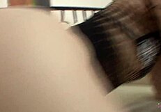 Bold lesbians devour shaved pussies and small tits in intense 69 on sofa