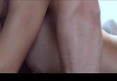 spanish babe alexa tomas moans in erotic cowgirl and spooning with lover