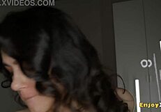 valentina nappi deepthroats then rides cock reverse cowgirl in stockings hardcore