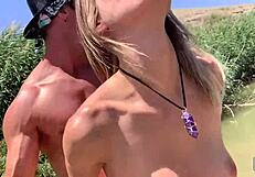 sparks and i go completely wild fucking in outdoor mud