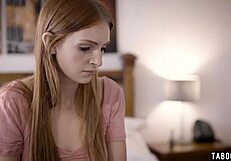 i spy on petite redhead teen next door and fuck her tight ass rough