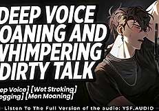 deep voice dirty talk stroking moaning breeding fleshlight roleplay cum