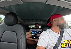 brunette chun-li cosplay cutie rides bbc cowgirl facial in uber comic con