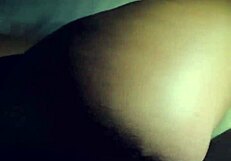 Thick Mixed Latina Ass Jiggles from Big Black Cock Backshots in Doggystyle Pounding