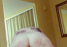 Big Booty PAWG Milf Rides Big Black Cock to Creampie in Heels