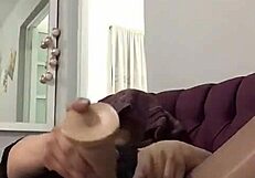 horny mature fingers wet pussy to intense orgasm