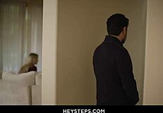 Ashley lane moans to tommy: fuck your step cousin sideways deep!