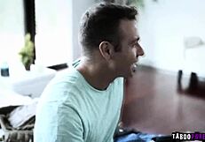 i was so horny watching stepbro chad white teach lesbian teen uma jolie pussy licking then fuck her tight virgin cunt devirginizing with monster cock