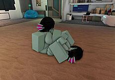 Roblox fish mommies ffm devour big dick then scissor futa pov