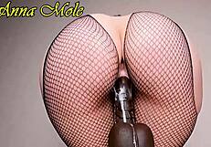 hear juicy cream pussy gape from deep penetration sounds!