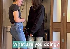 Hey, playing doctor with bro's wife on the washer!