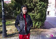 Banging this sweet Asian hottie Lore she's got the perfect body for porn stardom