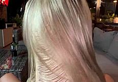 follando caliente con colombiana tetona y verga monstruosa en publico