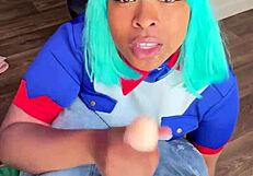 POV Boldly Talk Officer Jenny Out Of Ticket Into Squirting Fuck