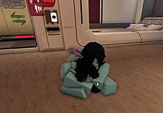 Roblox fish mommies ffm devour big dick then scissor futa pov