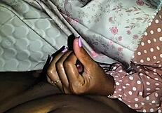 amazing homemade indonesian amateur blows cock handjobs till hot cumshot!