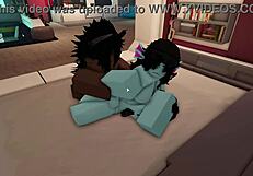 Roblox fish mommies ffm devour big dick then scissor futa pov