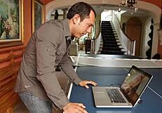 Horny mexican girlfriend slut shows off her big juicy tits and ass