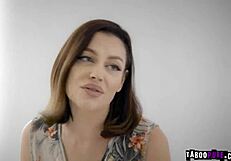 Donny Sins and Zac Wild choke-fuck Avi Love's virgin throat deep